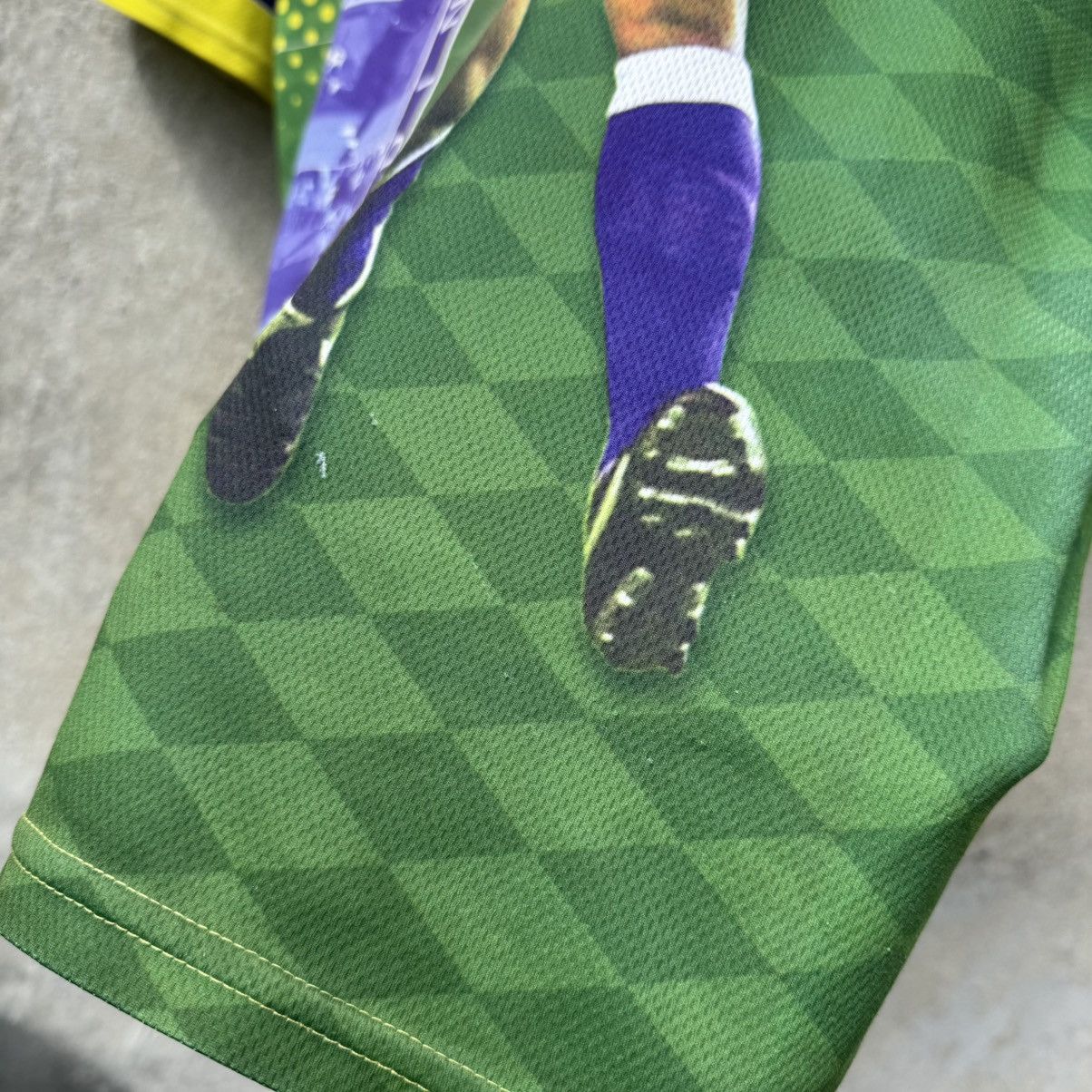 Vintage Ronaldinho Brazil Soccer Jersey AOP Ronaldo y2k blokecore Size US L / EU 52-54 / 3 - 12 Thumbnail