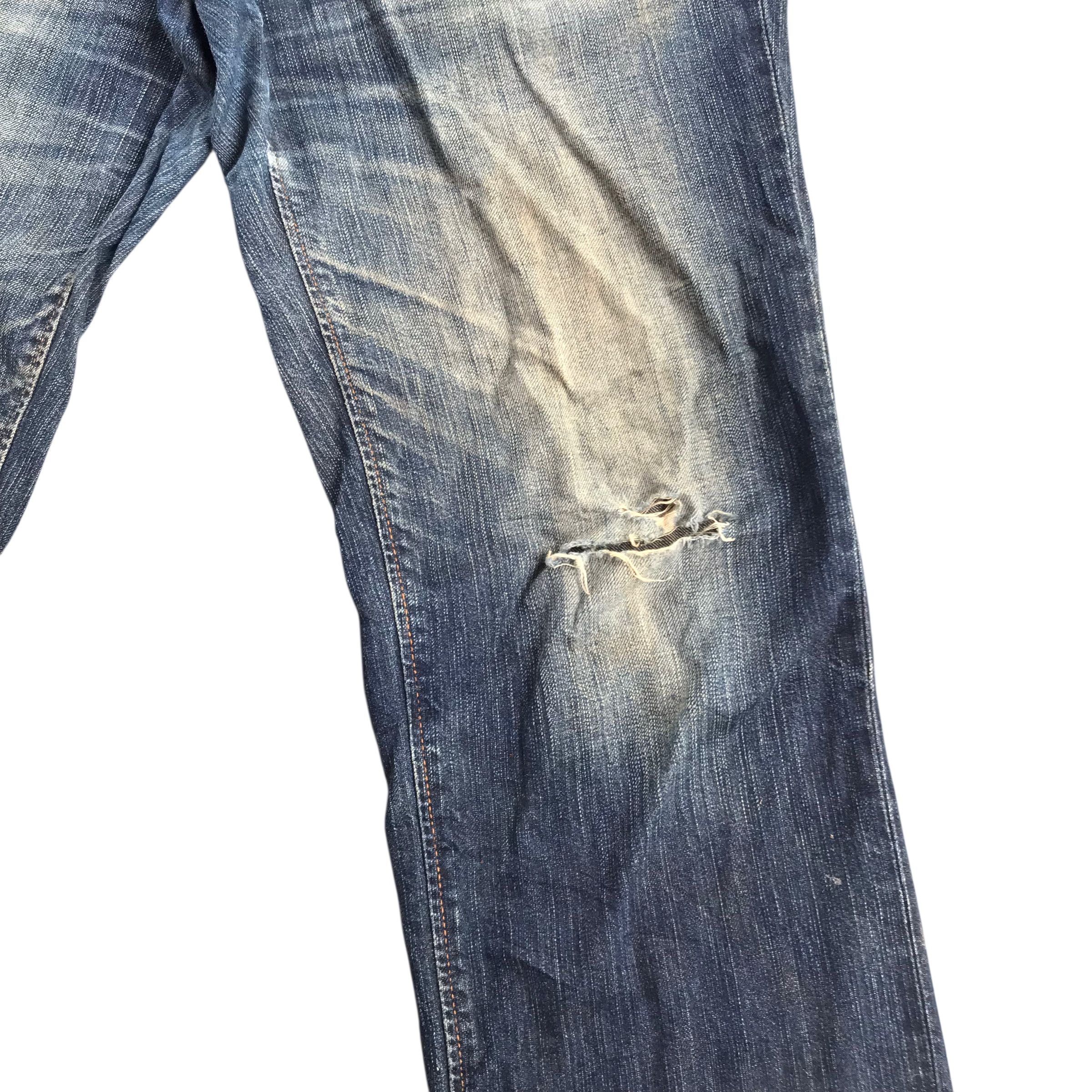 Hysteric Glamour Vintage 90s Edwin Gold Rush Distressed denim-Size 36 Size US 36 / EU 52 - 10 Thumbnail