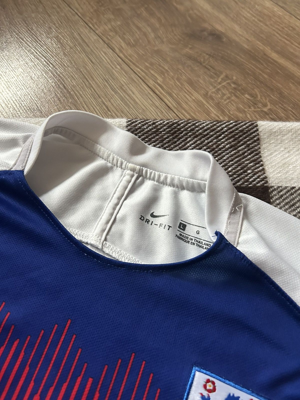 Nike Nike England football jersey mens 2018-2019 drill y2k Size US M / EU 48-50 / 2 - 3 Thumbnail