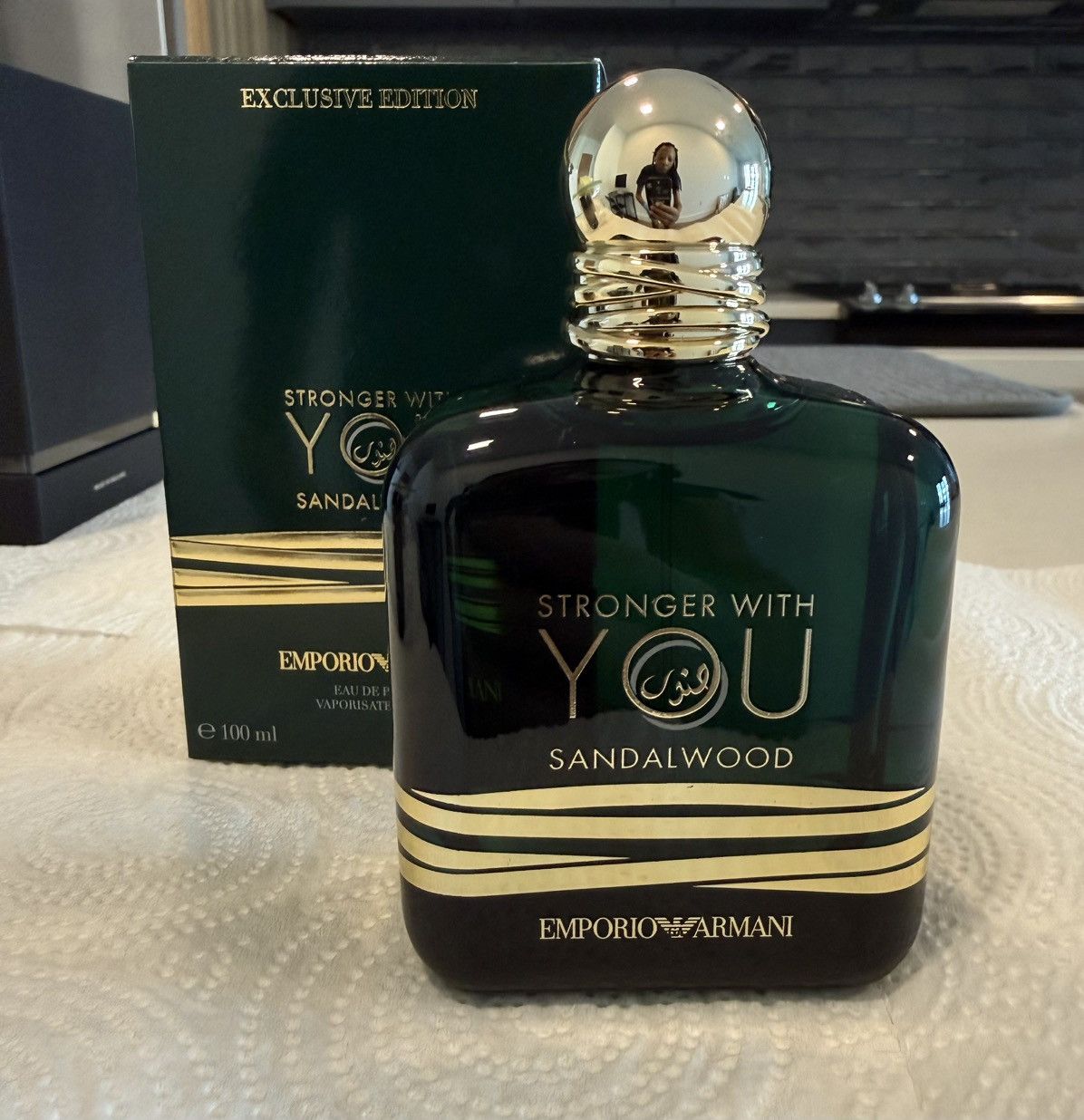 Gorgio Armani Stronger With You Sandalwood EDP 3.4 oz