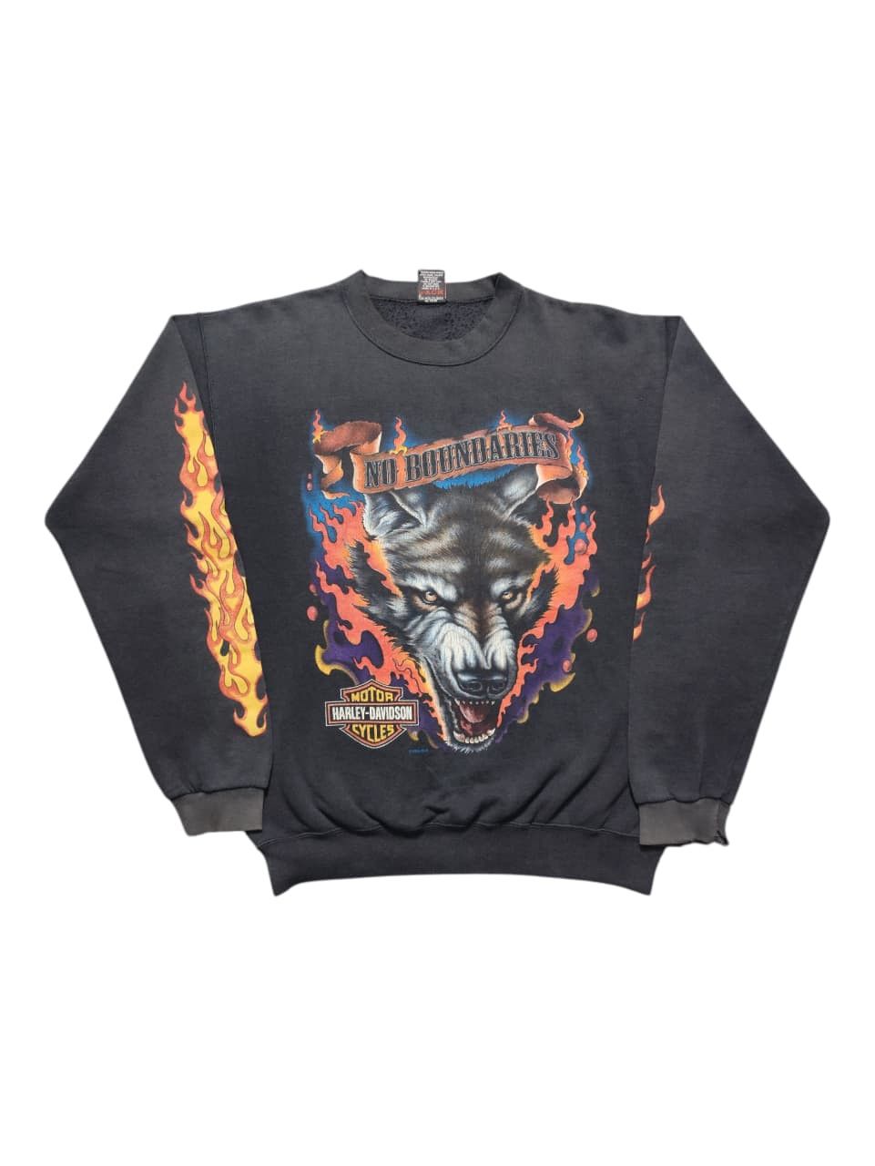 Harley Davidson Vintage Harley Davidson Sweater Size US L / EU 52-54 / 3 - 1 Thumbnail