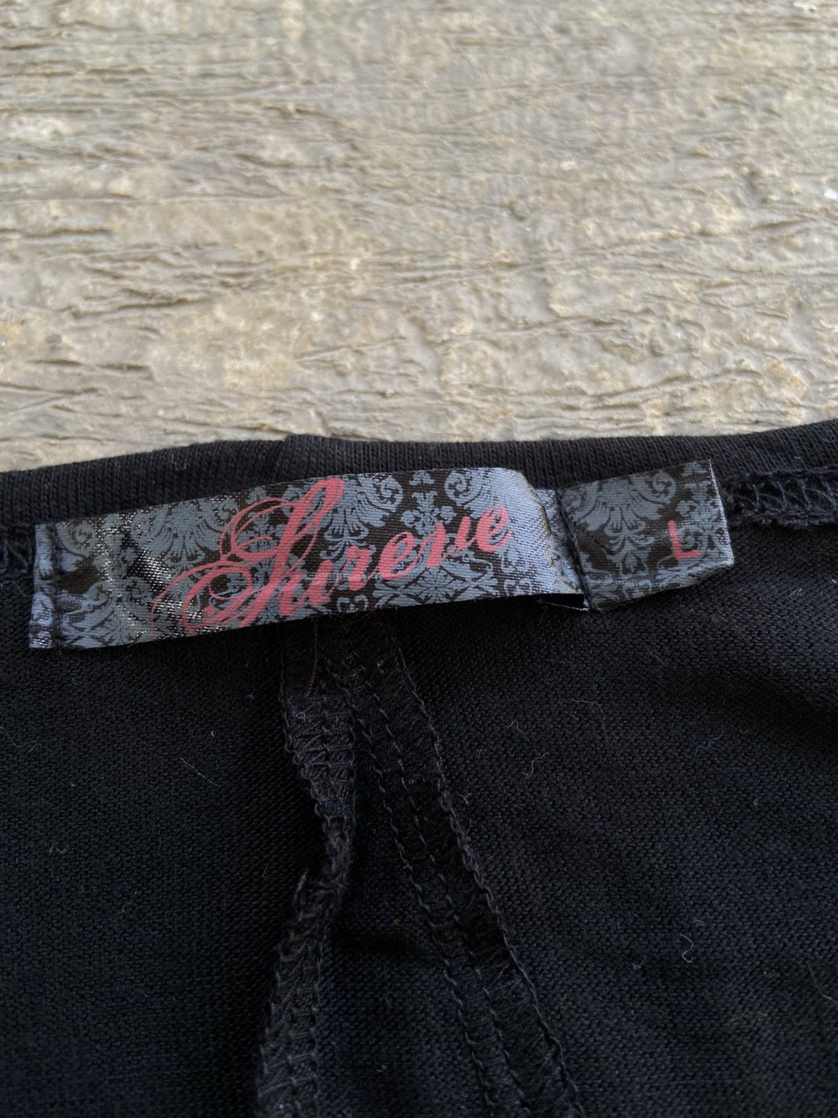 14th Addiction 2000s Sureve - Vkei Style Cross Rope Arm Long Slevee Tee Size L / US 10 / IT 46 - 4 Thumbnail