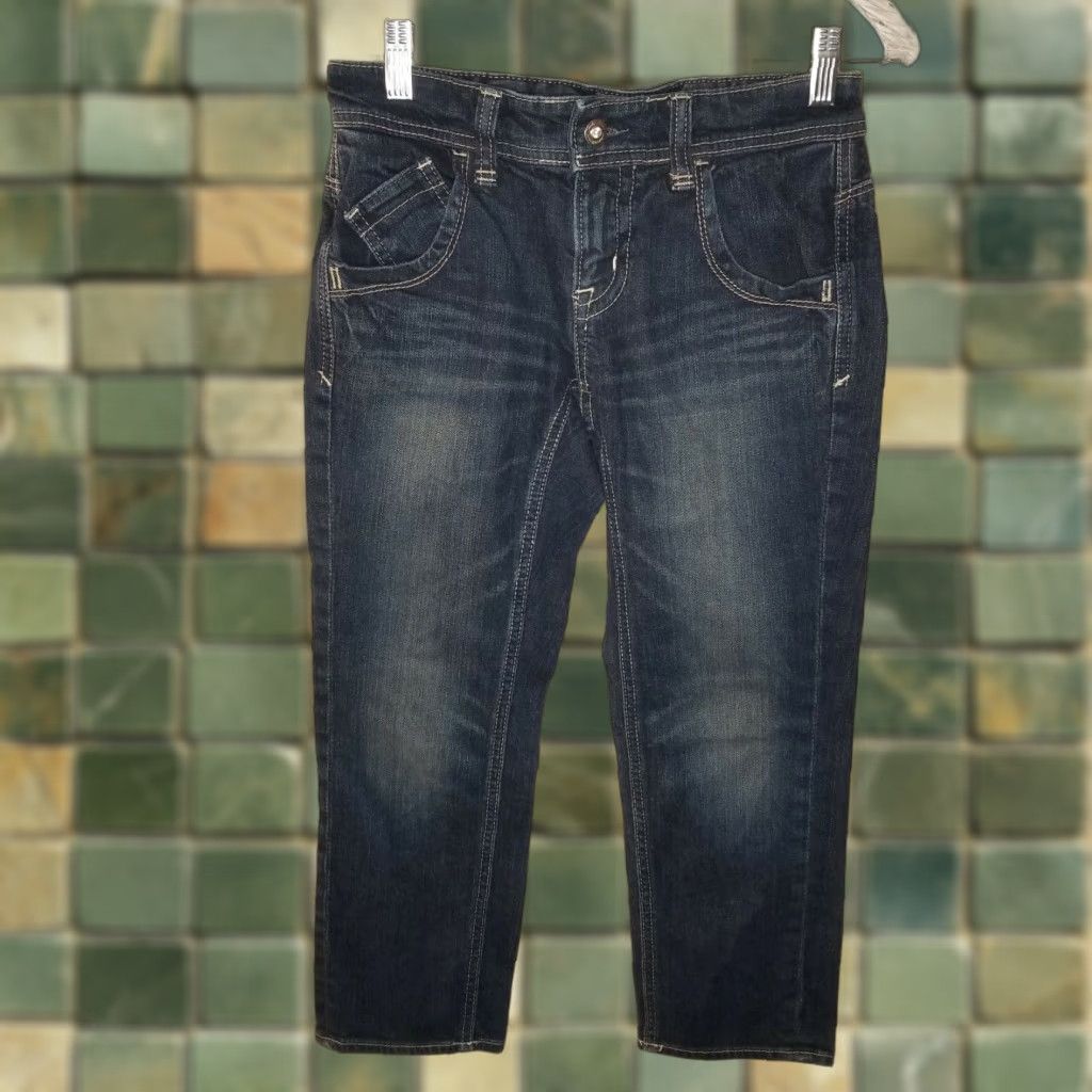 Vintage Georgia Love Womens Jeans Size 28x23 Blue Straight 28x23 Womens Georgia Love Blue Jeans Size 28" / US 6 / IT 42 - 1 Thumbnail