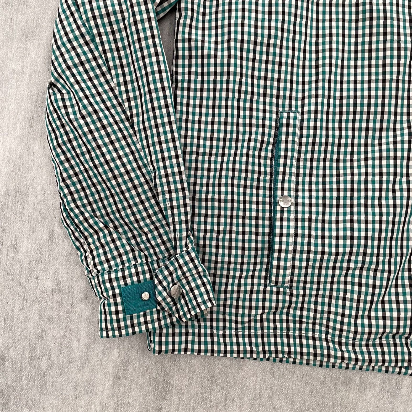 Vilebrequin Vilebrequin Jacket Adult Medium Blue Check Conard Snap Button Pocket Logo Mens M Regular Jacket Size US M / EU 48-50 / 2 - 4 Thumbnail