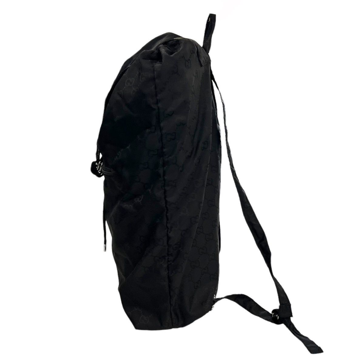 Gucci Gucci Monogram Nylon Bear Charm Backpack Size ONE SIZE - 5 Thumbnail