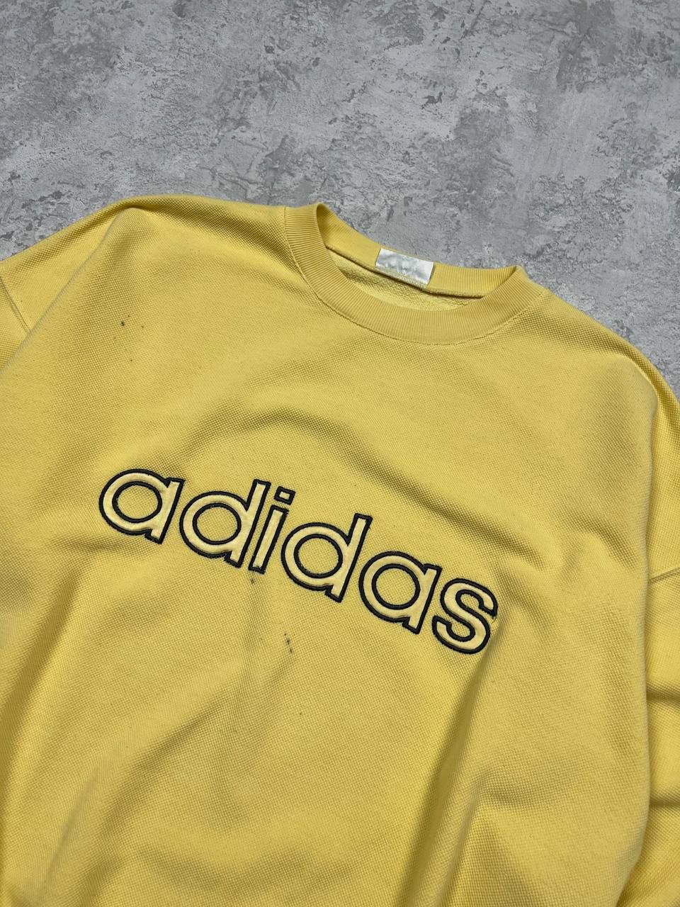 Vintage Adidas Oversize Sweatshirt Big Embroidered Logo