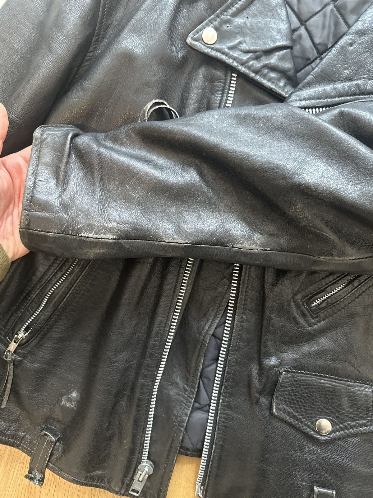Vintage Vintage Excelled Motorcycle Leather Jacket Size US XL / EU 56 / 4 - 9 Thumbnail