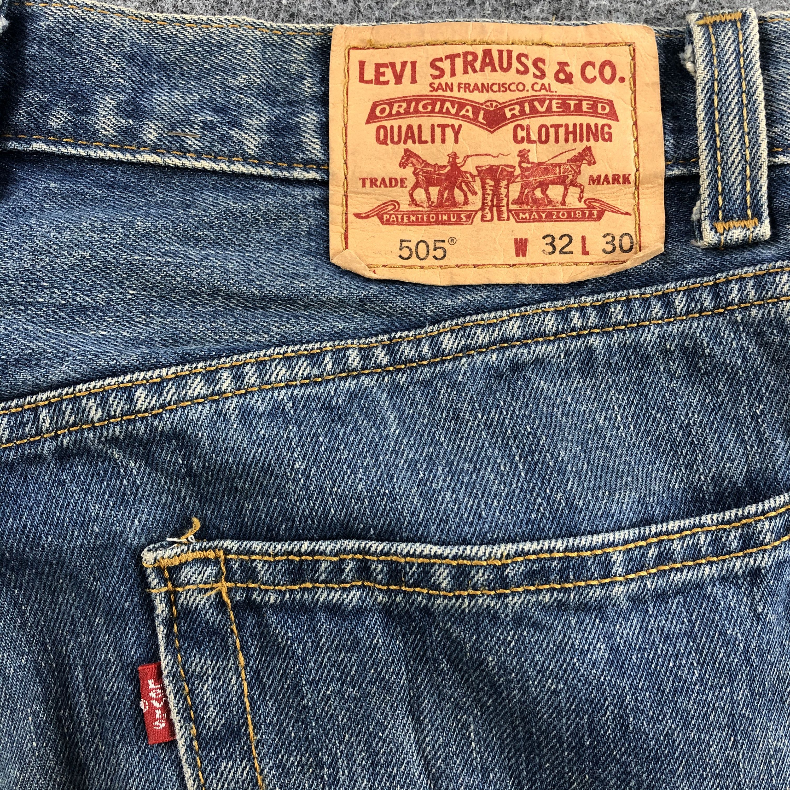 Levi's Vintage Levis 505 Jeans-JM717 Size US 32 / EU 48 - 5 Thumbnail