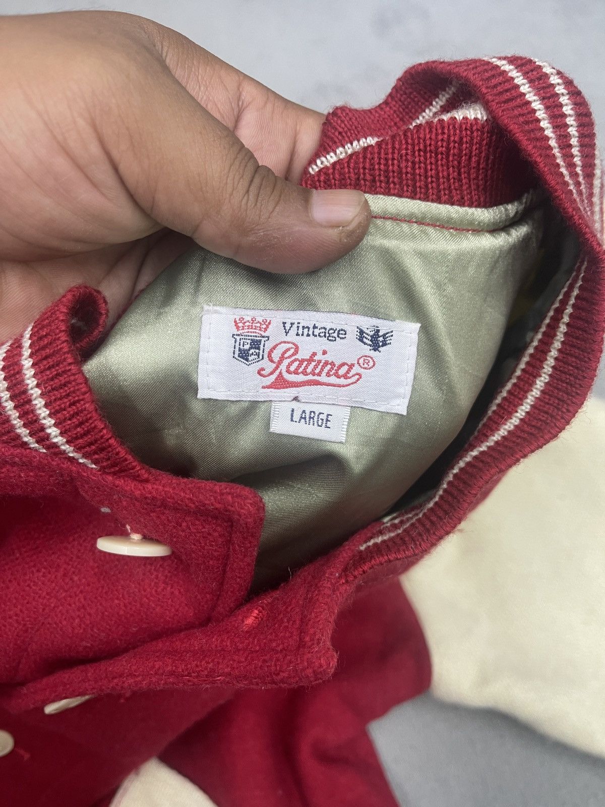 Japanese Brand × Vintage ARCHIVE💥SAN FRANCISCO CONSERVATION VARSITY JACKET Size US L / EU 52-54 / 3 - 9 Thumbnail