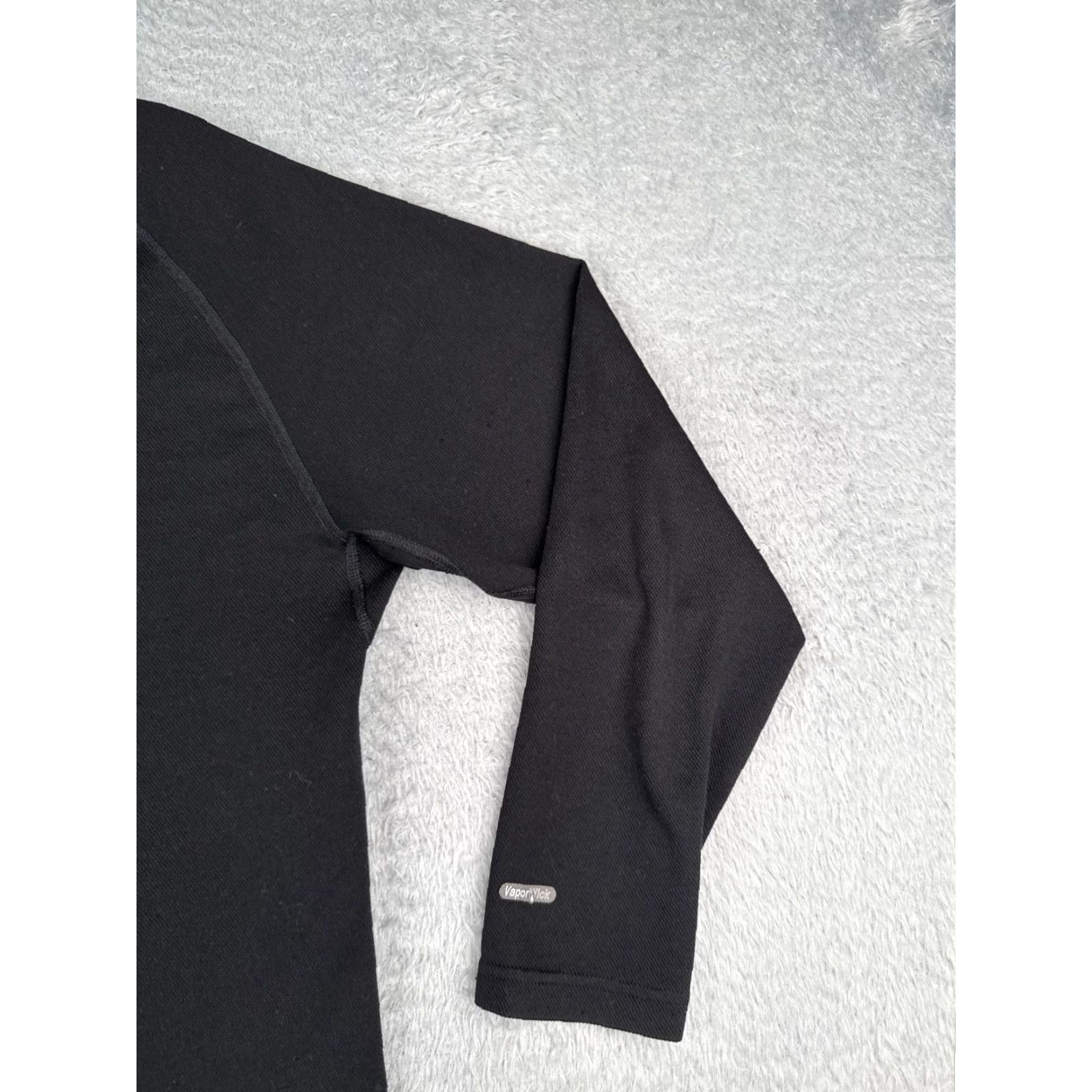 The North Face The North Face Shirt Men Medium Black Long Sleeve 1/4 Zip Mock Neck Poly Vapowic Size US M / EU 48-50 / 2 - 2 Thumbnail