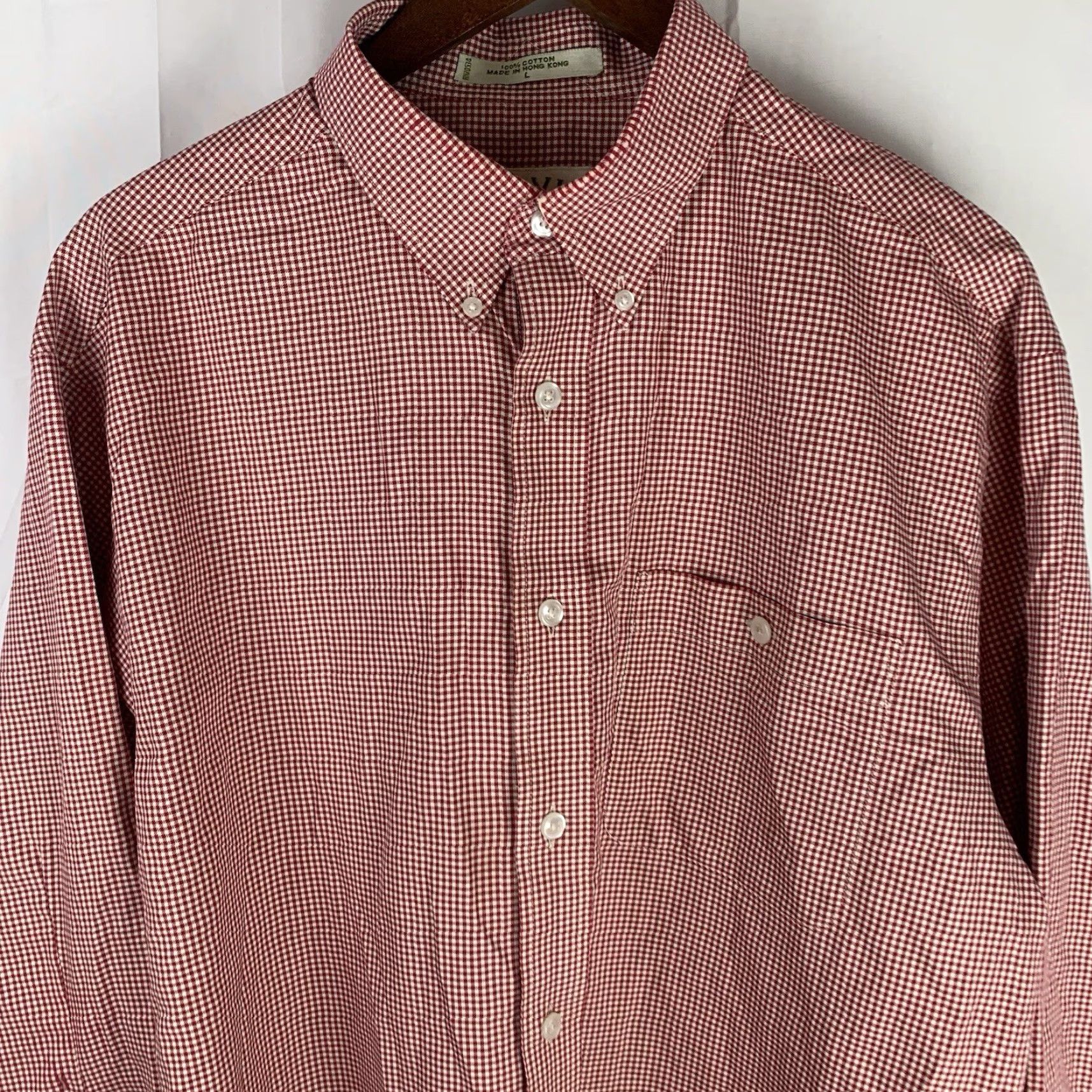 Orvis Orvis Shirt Mens Large Red Gingham Check Long Sleeve Button-Down Cotton Regular L Mens Womens? Size US L / EU 52-54 / 3 - 2 Thumbnail