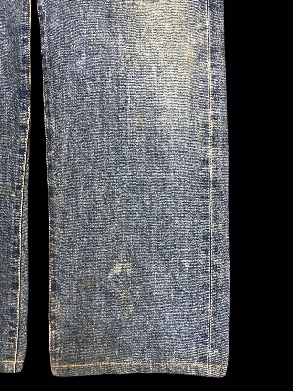 Edwin 💥WIDE💥VTG EDWIN 505X MUDWASH SELVEDGE DENIM F411 Size US 32 / EU 48 - 8 Thumbnail