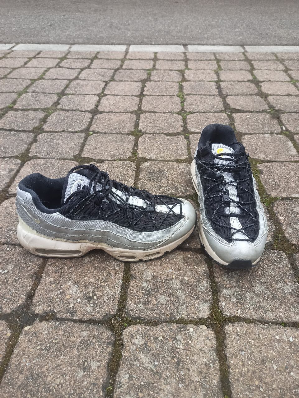Nike Nike Air Max 95 Speed Lacing - Metallic Silver W Size US 7.5 / IT 37.5 - 7 Thumbnail