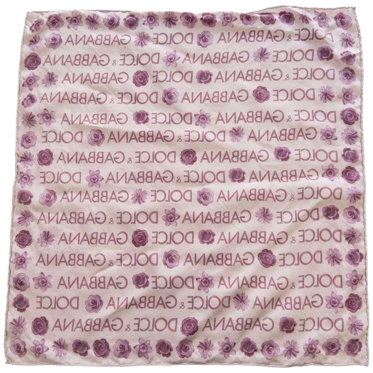Dolce & Gabbana Vintage Dolce & Gabbana Silk Scarf Size ONE SIZE - 2 Thumbnail