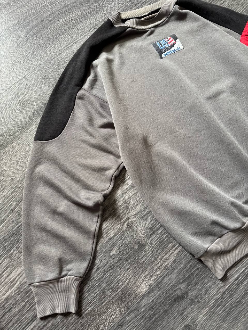Adidas Vintage Adidas USA Pullover Center Log Oversized 90s Size US M / EU 48-50 / 2 - 4 Thumbnail