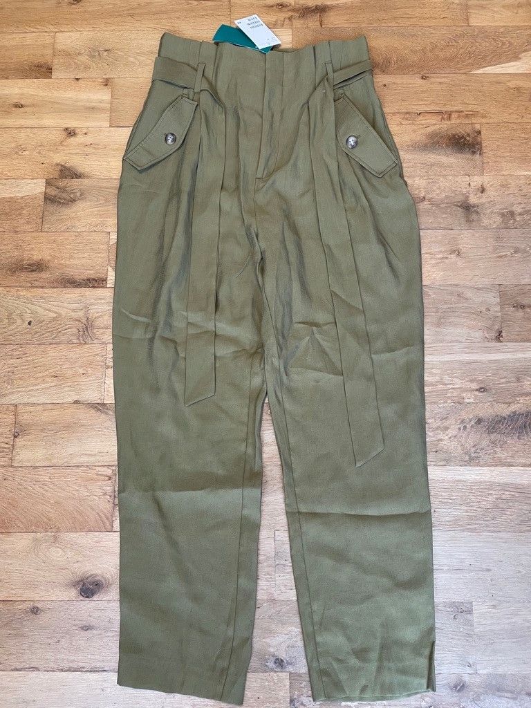 H&M × Vintage H&M WOMEN'S ELEGANT TROUSERS, size 38 - LABELS Size 27" / US 4 / IT 40 - 1 Thumbnail