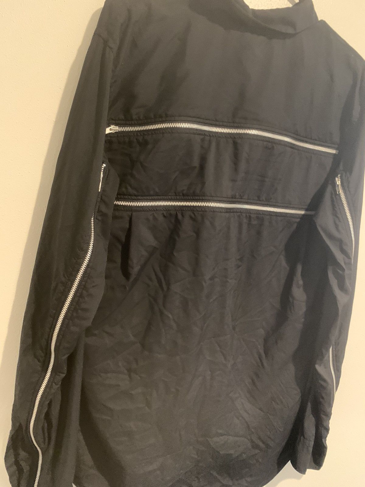 Comme des Garcons × Comme des Garcons Black CDG BLACK Zipper Shirt Size US XL / EU 56 / 4 - 5 Thumbnail