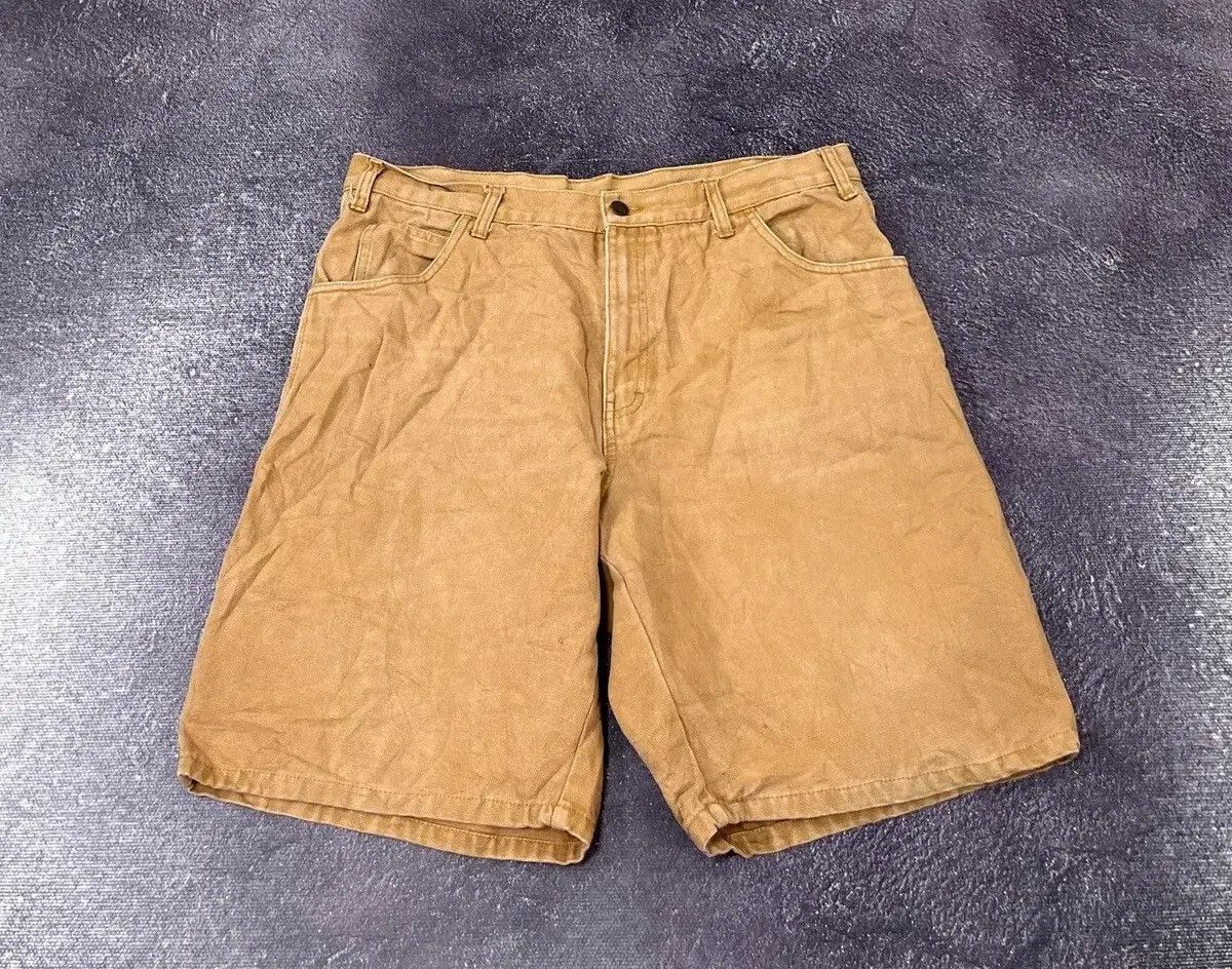 Dickies × Vintage Vintage Dickies USA Work Hype Baggy Shorts Jorts Size US 36 / EU 52 - 2 Thumbnail