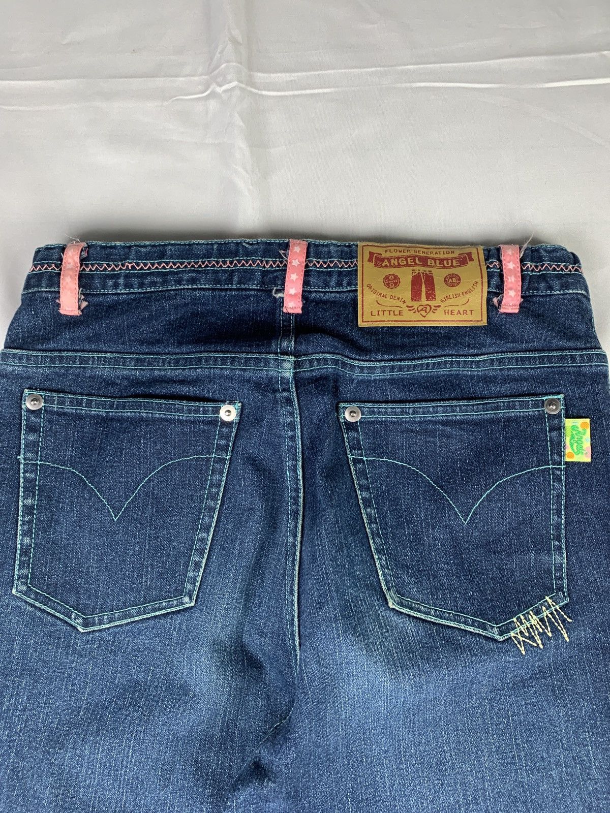 Angel Blue 2000s Angel Blue Japan Patch Cute Pop Embroidered Pants Size 28" / US 6 / IT 42 - 15 Thumbnail