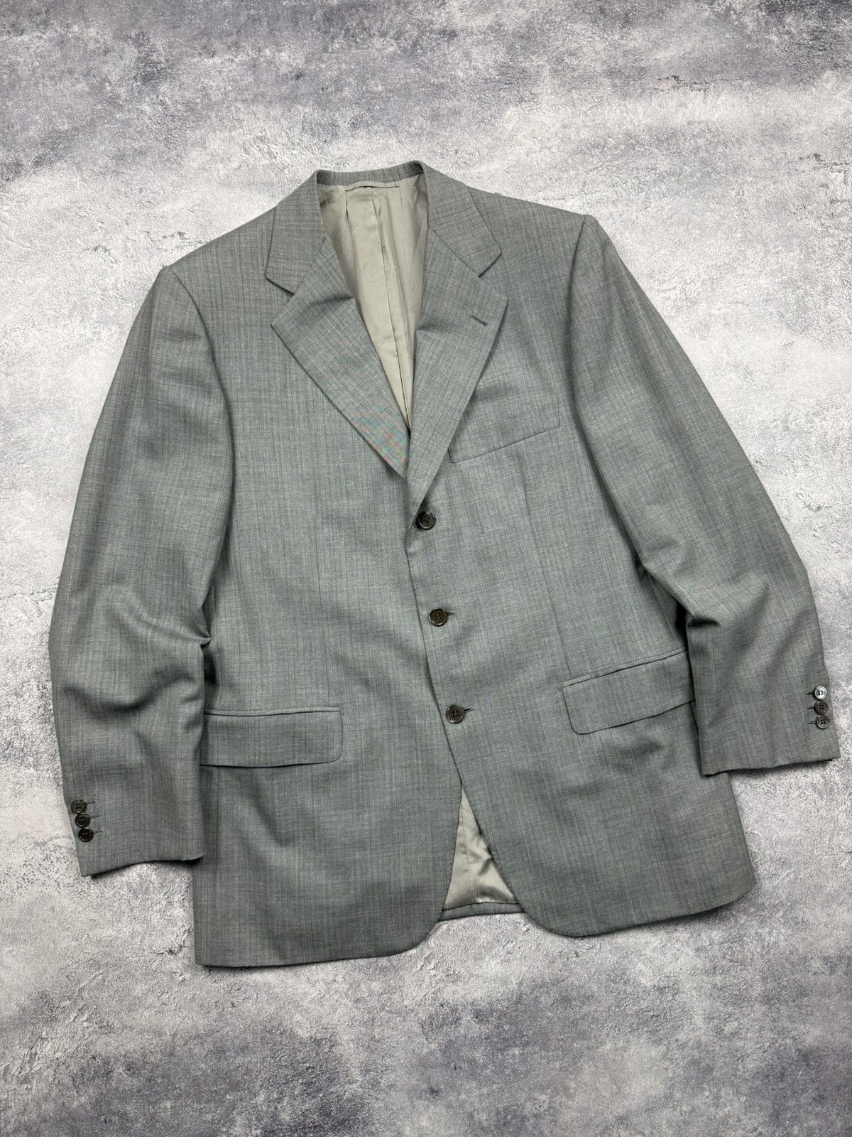 Brioni Brioni x La Nuance Luzern Wool Nomentano Blazer Suit Jacket Size 40R - 4 Thumbnail