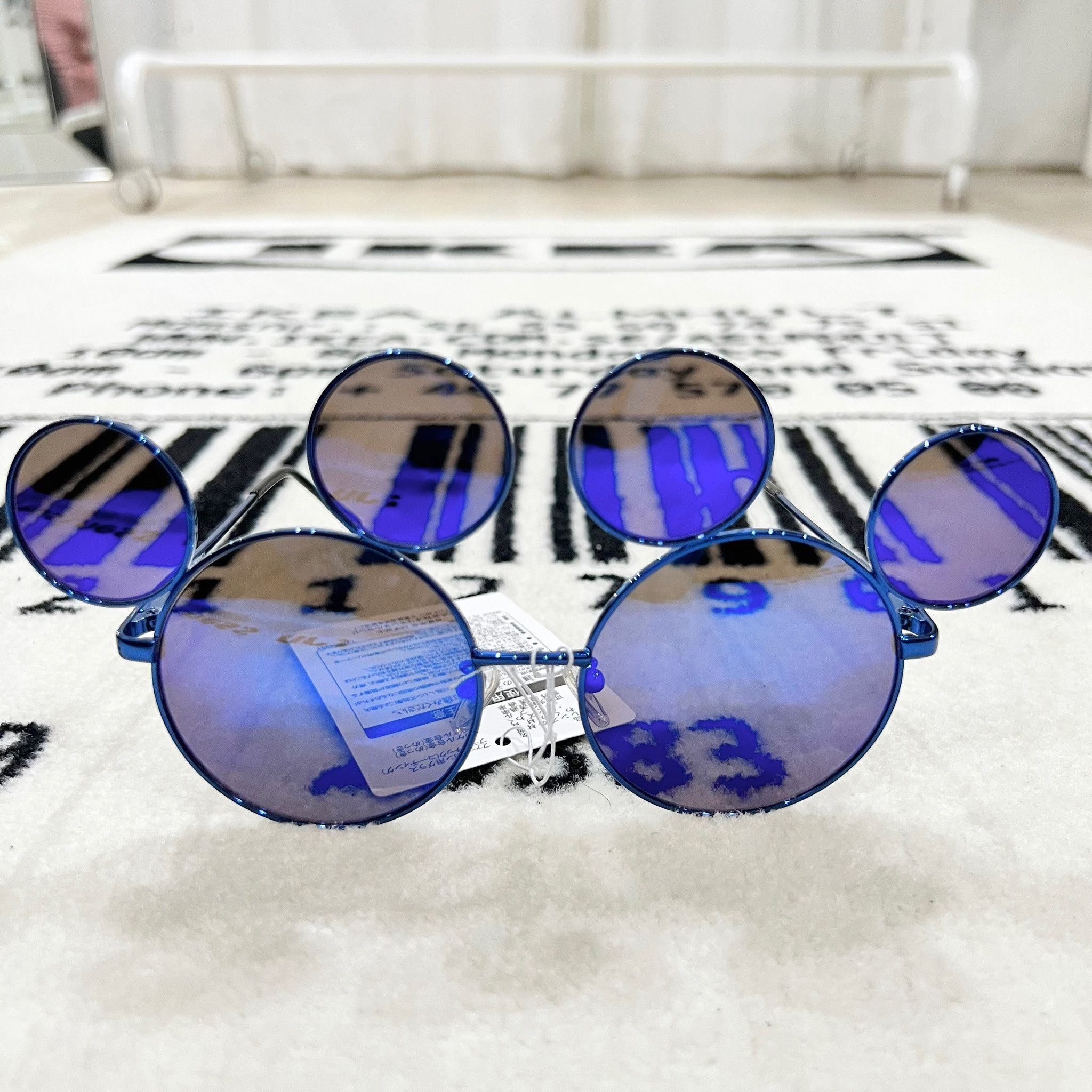 Disney Tokyo Exclusive Disney Sea Sunglasses Mickey Shaped - Blue Size ONE SIZE - 2 Thumbnail
