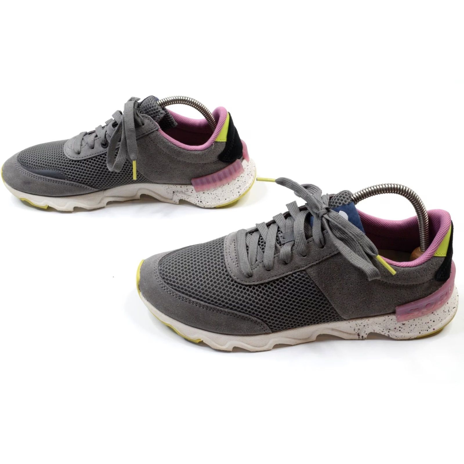 SOREL Sorel Gray Kinetic Lite Lace-Up Athletic Sneakers Womens sz 10.5 Size US 12 / IT 42 - 3 Thumbnail