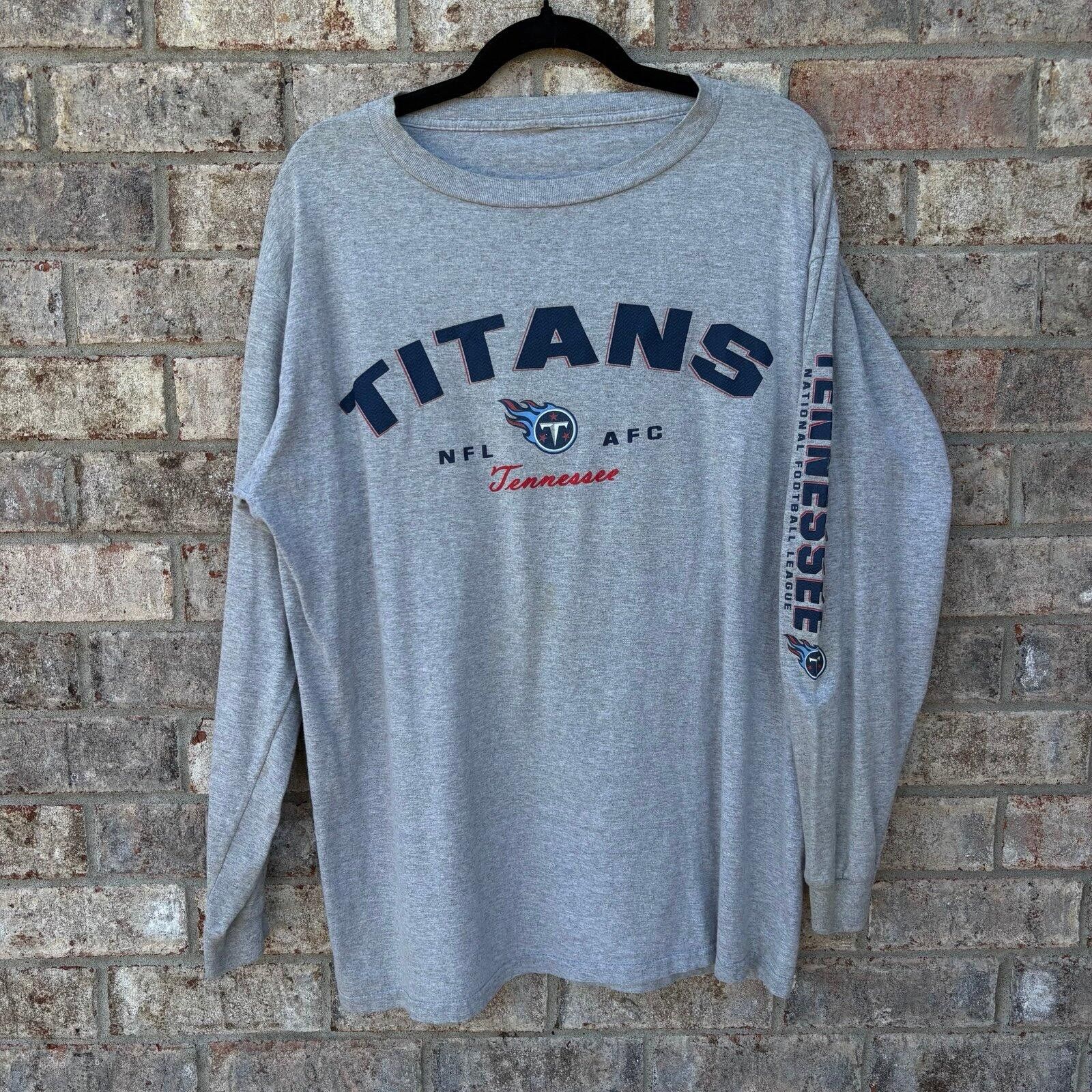 NFL Vintage 90s Tennessee Titans long sleeve Size US L / EU 52-54 / 3 - 1 Thumbnail