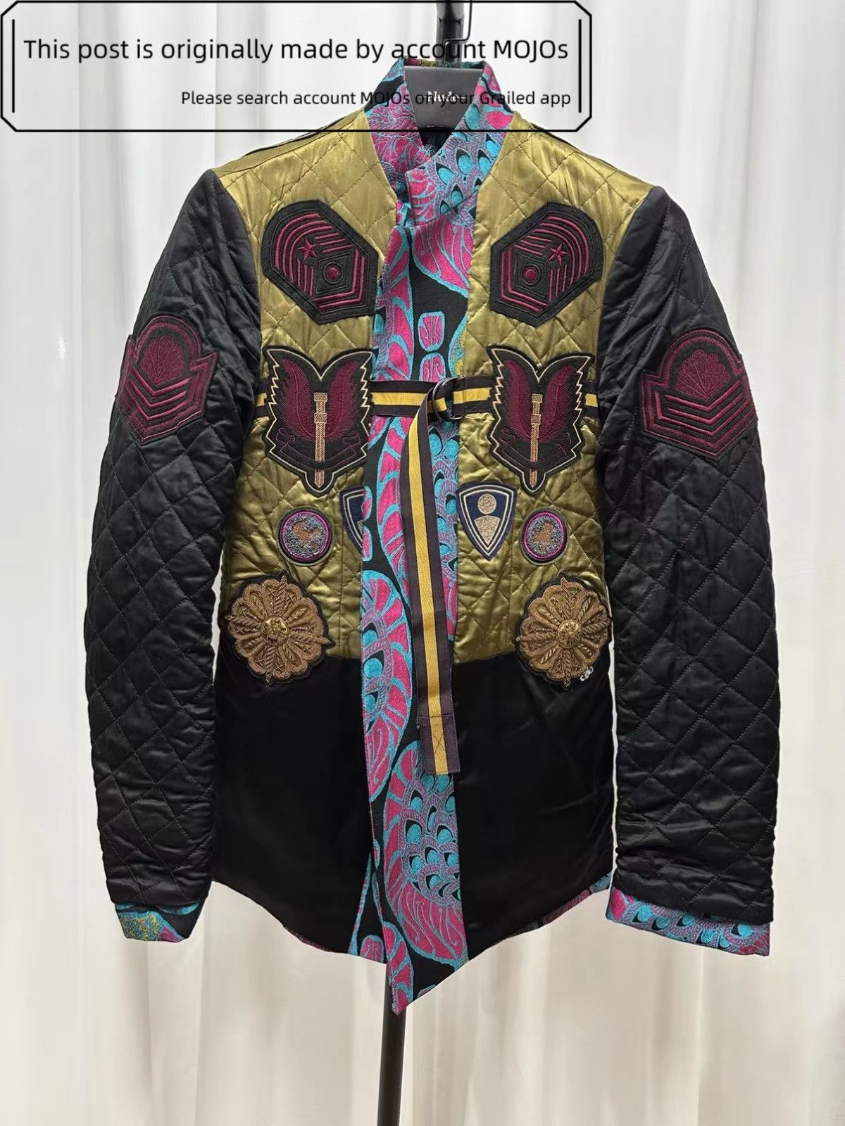 Dries Van Noten Sz 44 Dries Van Noten 16AW Fantasy Color Pattern Jacket Size US S / EU 44-46 / 1 - 5 Thumbnail