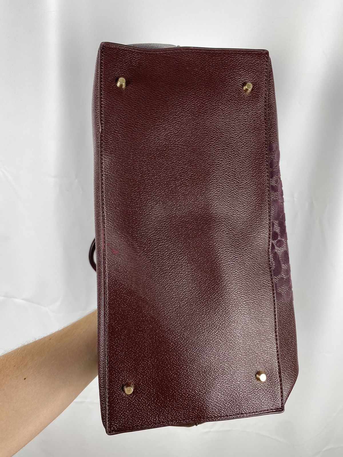 Cavalli Class Cavalli Class Large Tote Bag Bordeaux Size ONE SIZE - 7 Thumbnail
