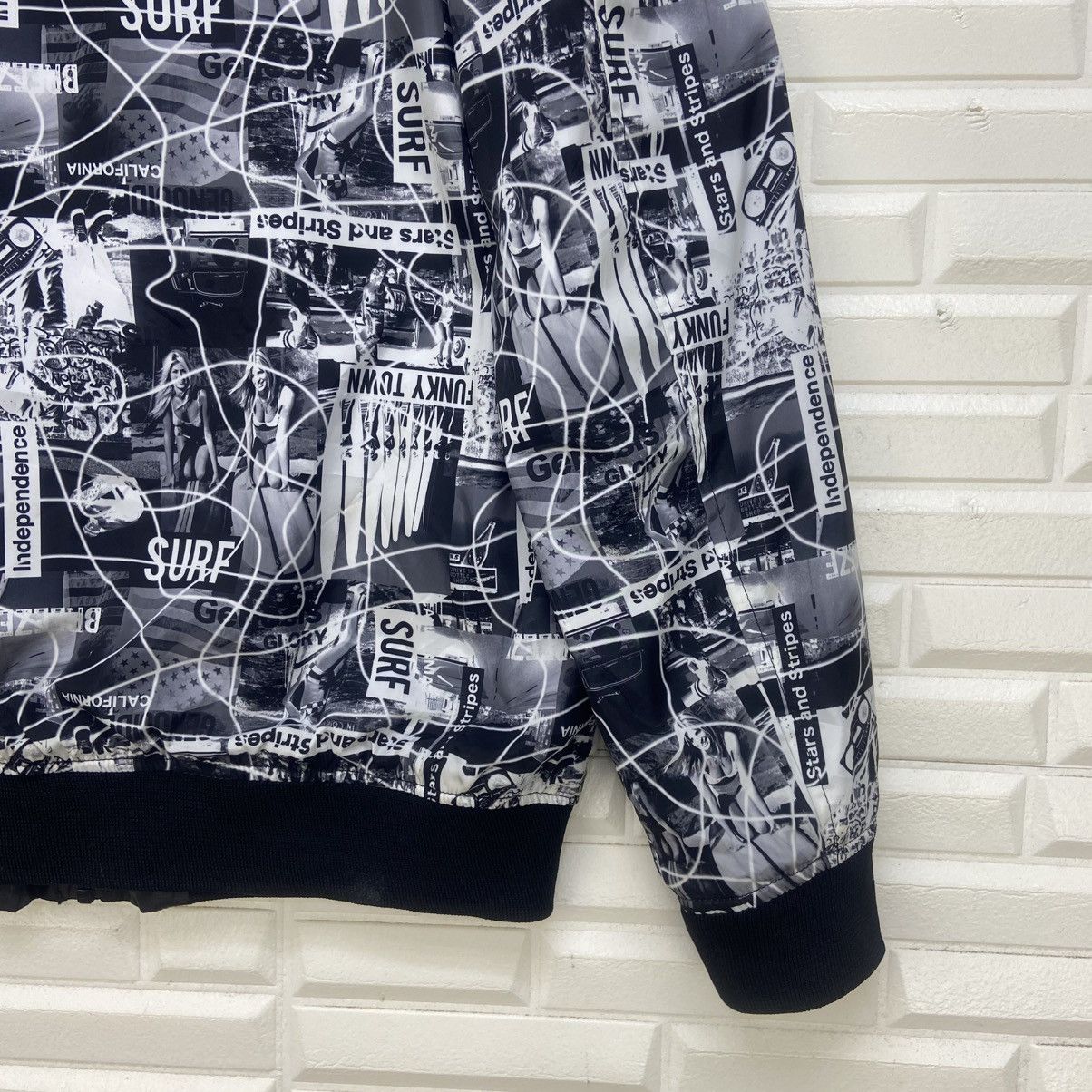 Japanese Brand Japanese Brand Surf Independence Full Print Bomber Style Size US M / EU 48-50 / 2 - 15 Thumbnail