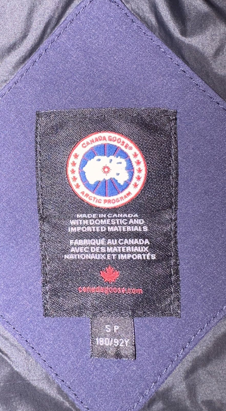 Canada Goose Canada Goose Admiral Navy Hooded Down Parka Men's Jacket L Size US L / EU 52-54 / 3 - 7 Thumbnail