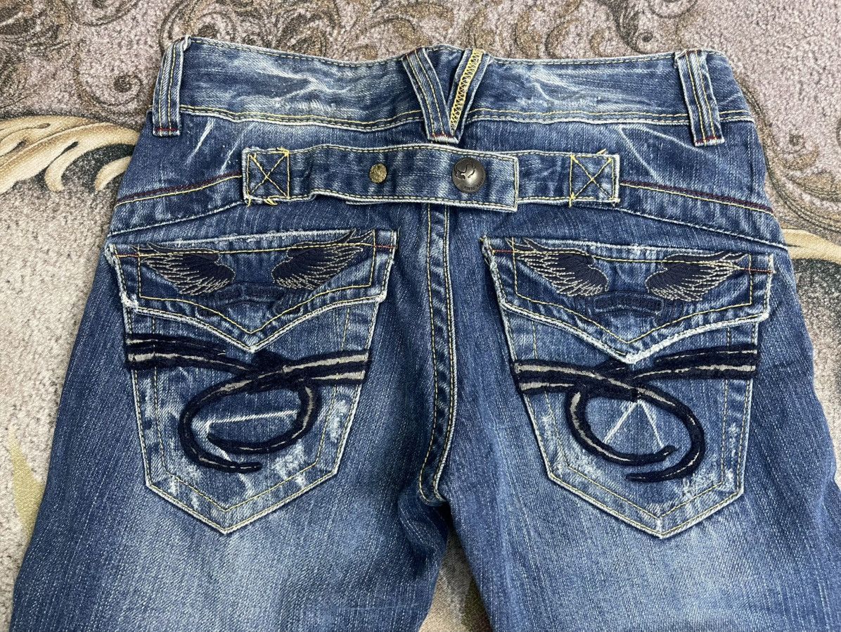 Japanese Brand Red Pepper Jeans Flare Streetwear Size 25" / US 0 / IT 36 - 3 Thumbnail