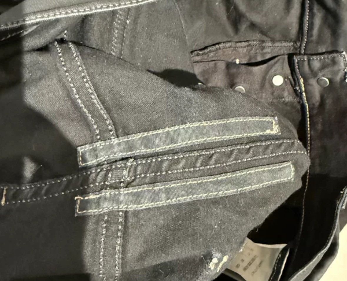 Rick Owens Rick owens drkshdw double track wax motorcycle pants jeans Size US 30 / EU 46 - 6 Thumbnail