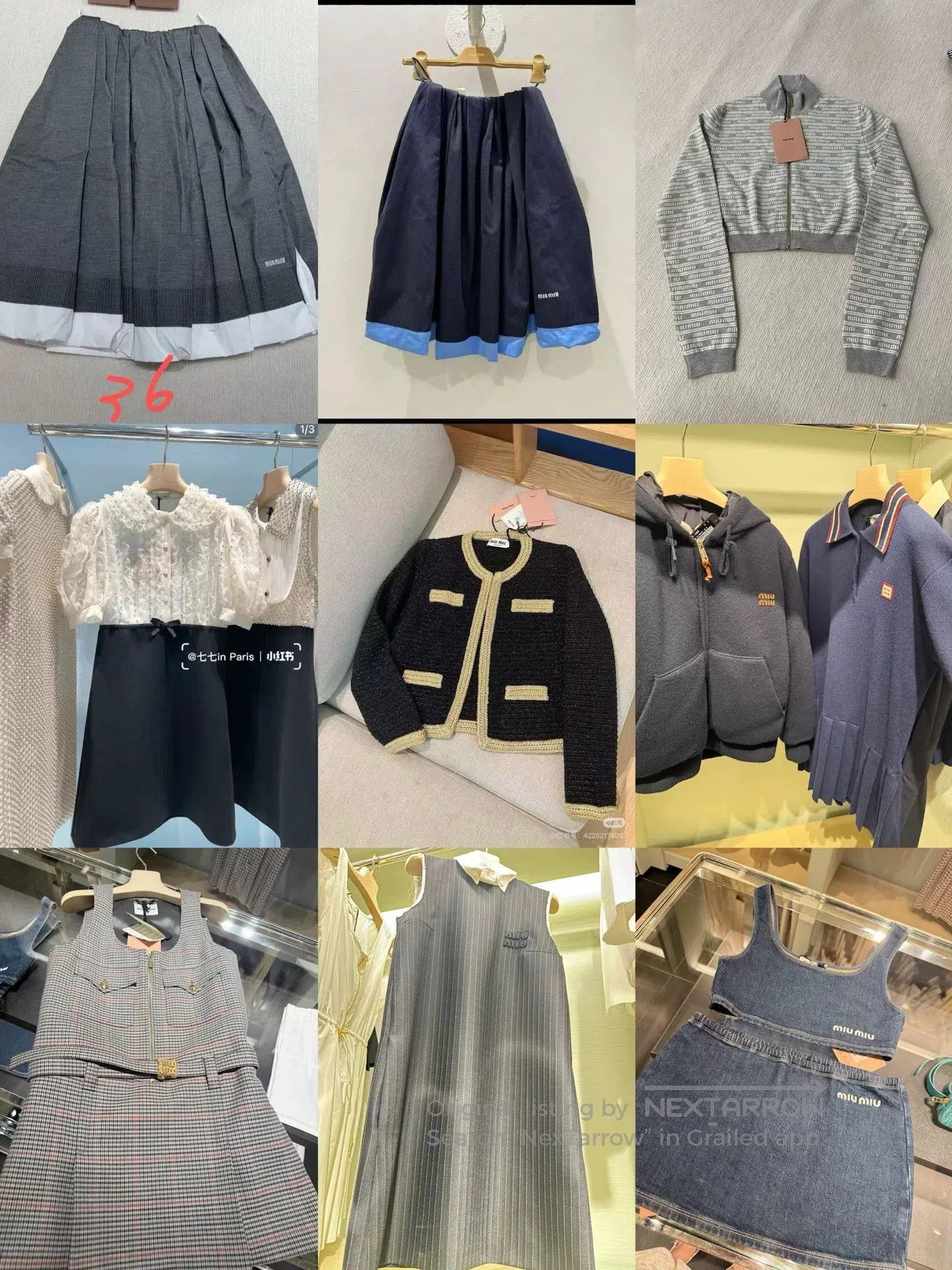 Miu Miu miumiu new collection employee purchase event. Size M / US 6-8 / IT 42-44 - 1 Thumbnail