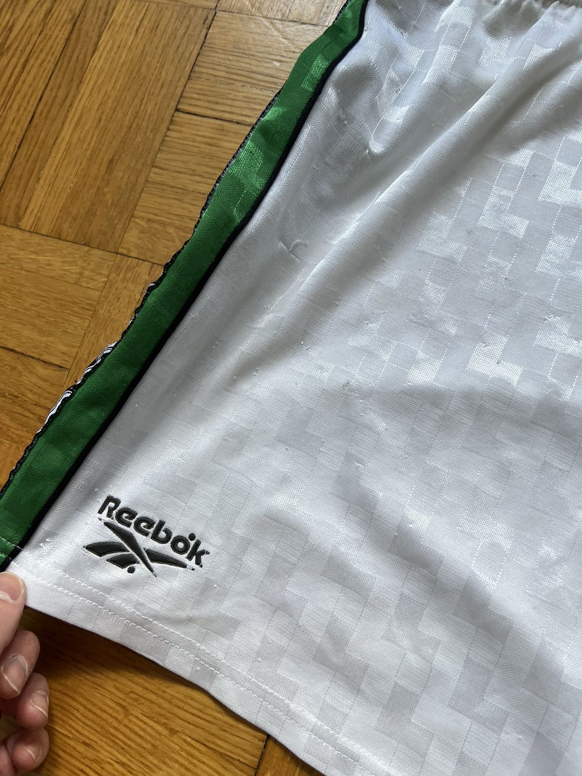 Reebok × Vintage Shorts Reebok Borussia Monchengladbach 1998 Home Football Size US 33 - 2 Thumbnail