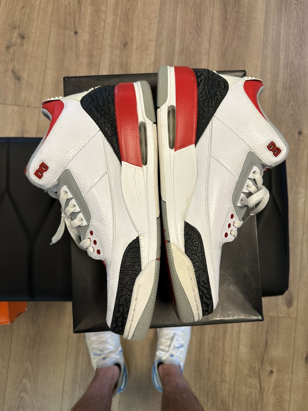 Nike Jordan 3 retro Size US 12.5 / EU 45-46 - 6 Thumbnail