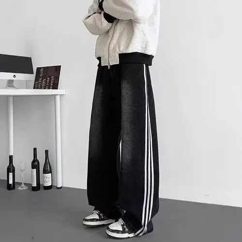 Jean Track Straight Leg Baggy Jeans Size US 32 / EU 48 - 4 Thumbnail