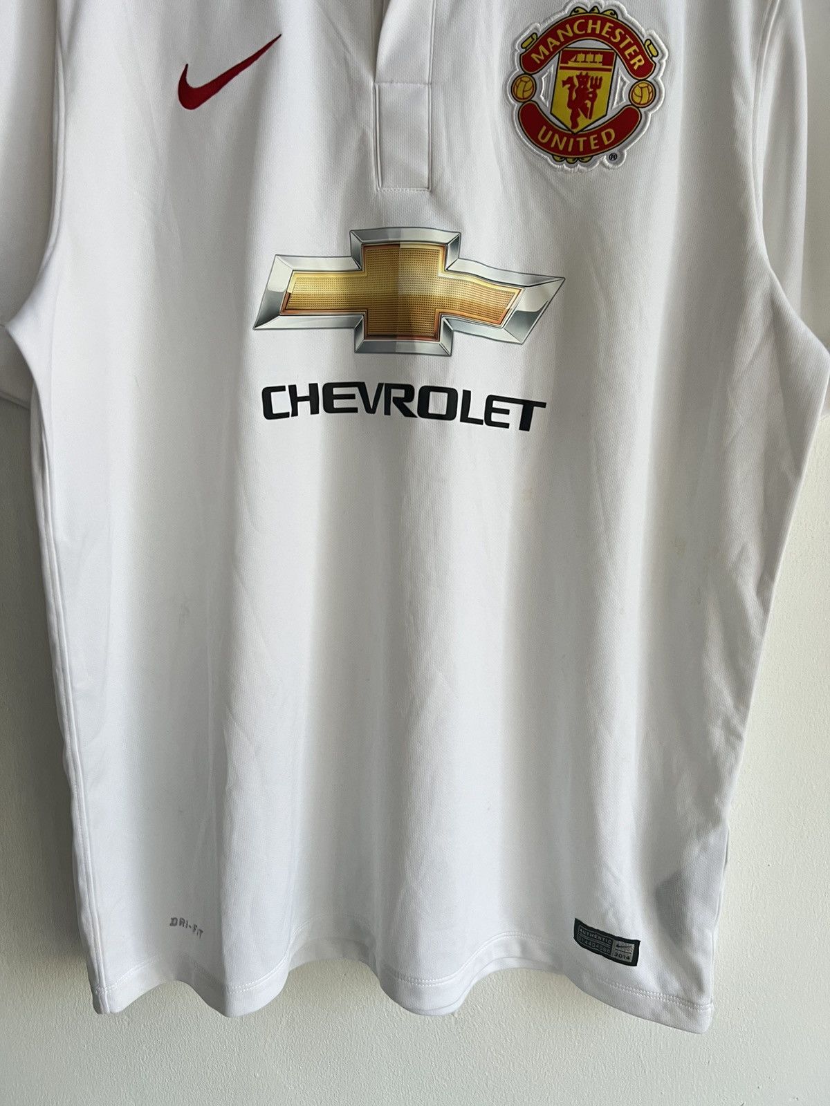 Nike Original 2014-15 Nike Manchester United Away Jersey X-Large Size US XL / EU 56 / 4 - 3 Thumbnail