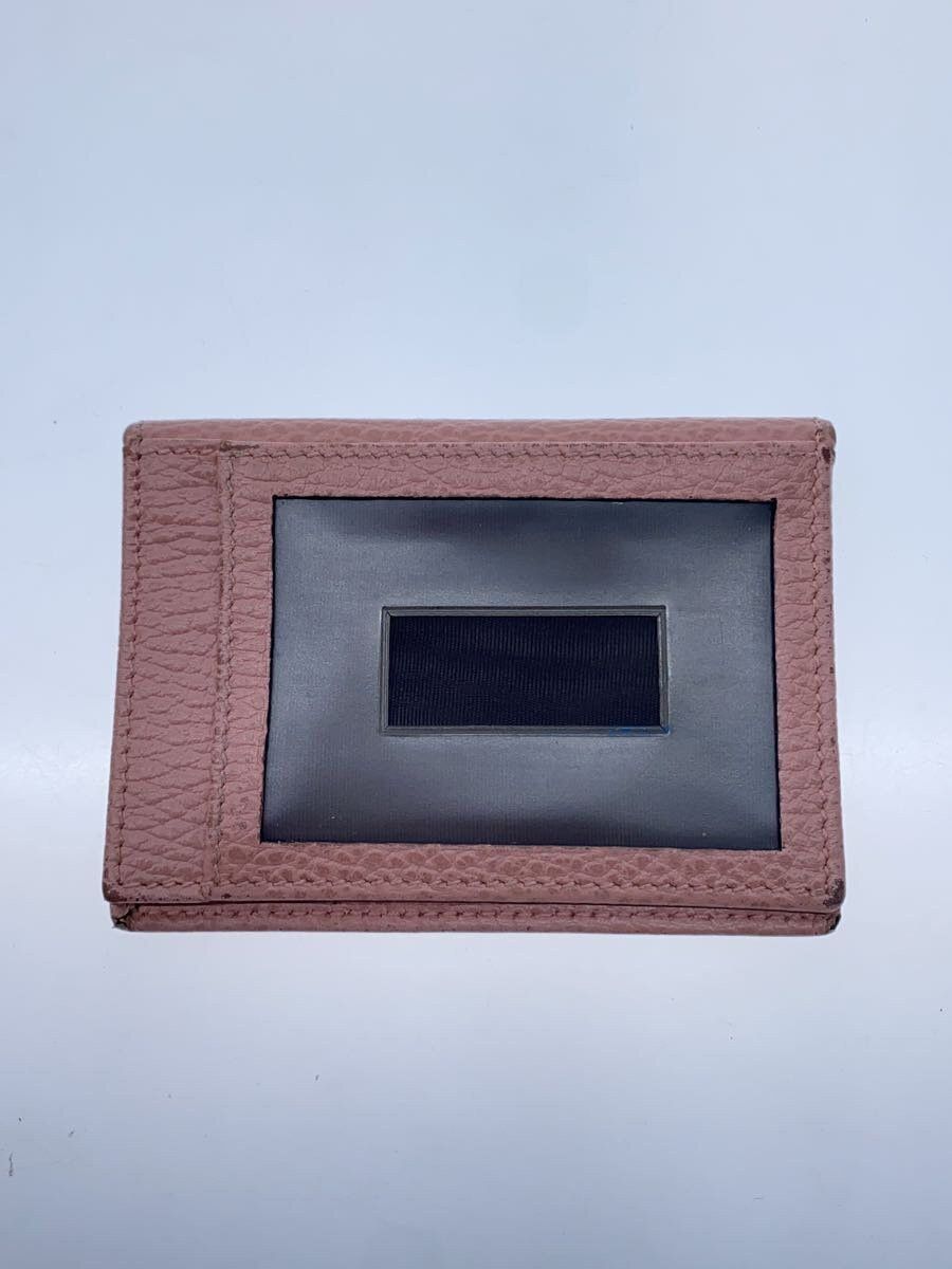 Gucci Gucci Leather Pass Case Pink Size ONE SIZE - 2 Thumbnail