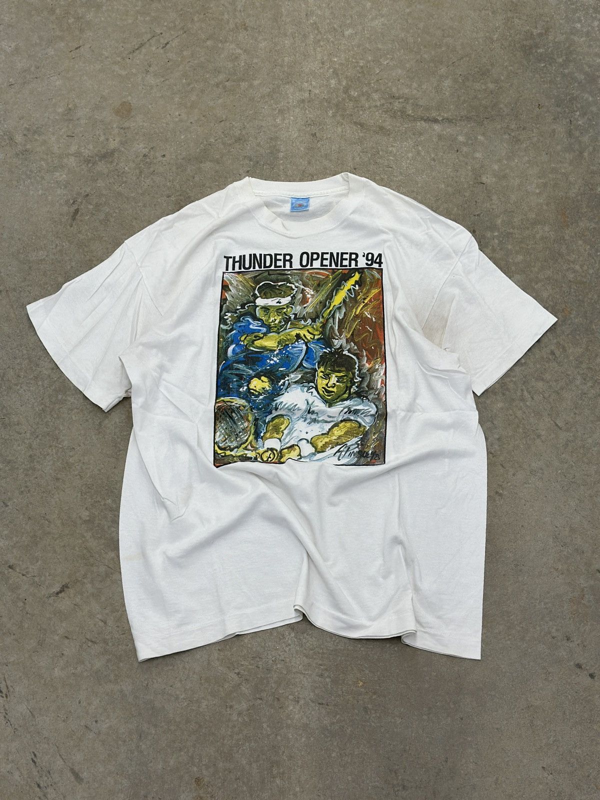 Vintage VTG Atlanta Thunder Opener ‘94 Size US XL / EU 56 / 4 - 1 Thumbnail