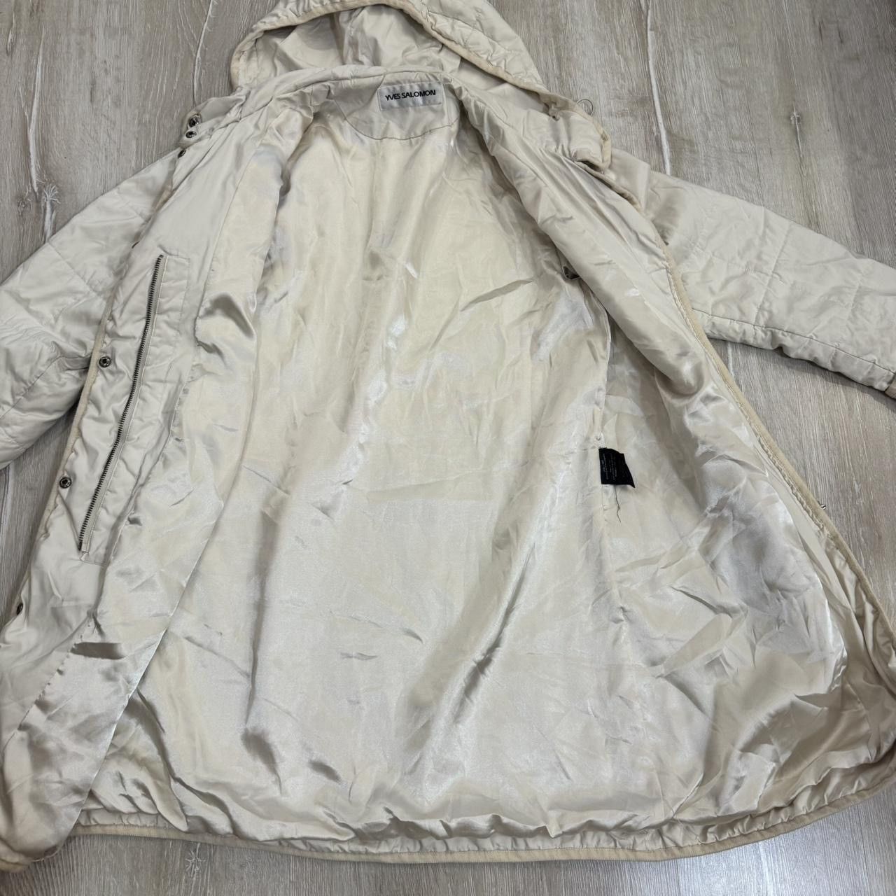 Yves Salomon Yves Salomon quilted jacket, women's size 38 (M) ecru Size L / US 10 / IT 46 - 3 Thumbnail