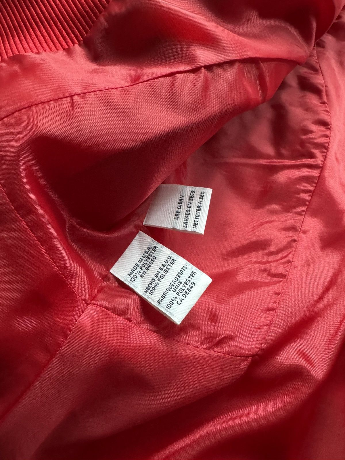 Christian Dior Monsieur Christian Dior Vintage Red Blazer Jacket Size 2 made in USA Size S / US 4 / IT 40 - 7 Thumbnail