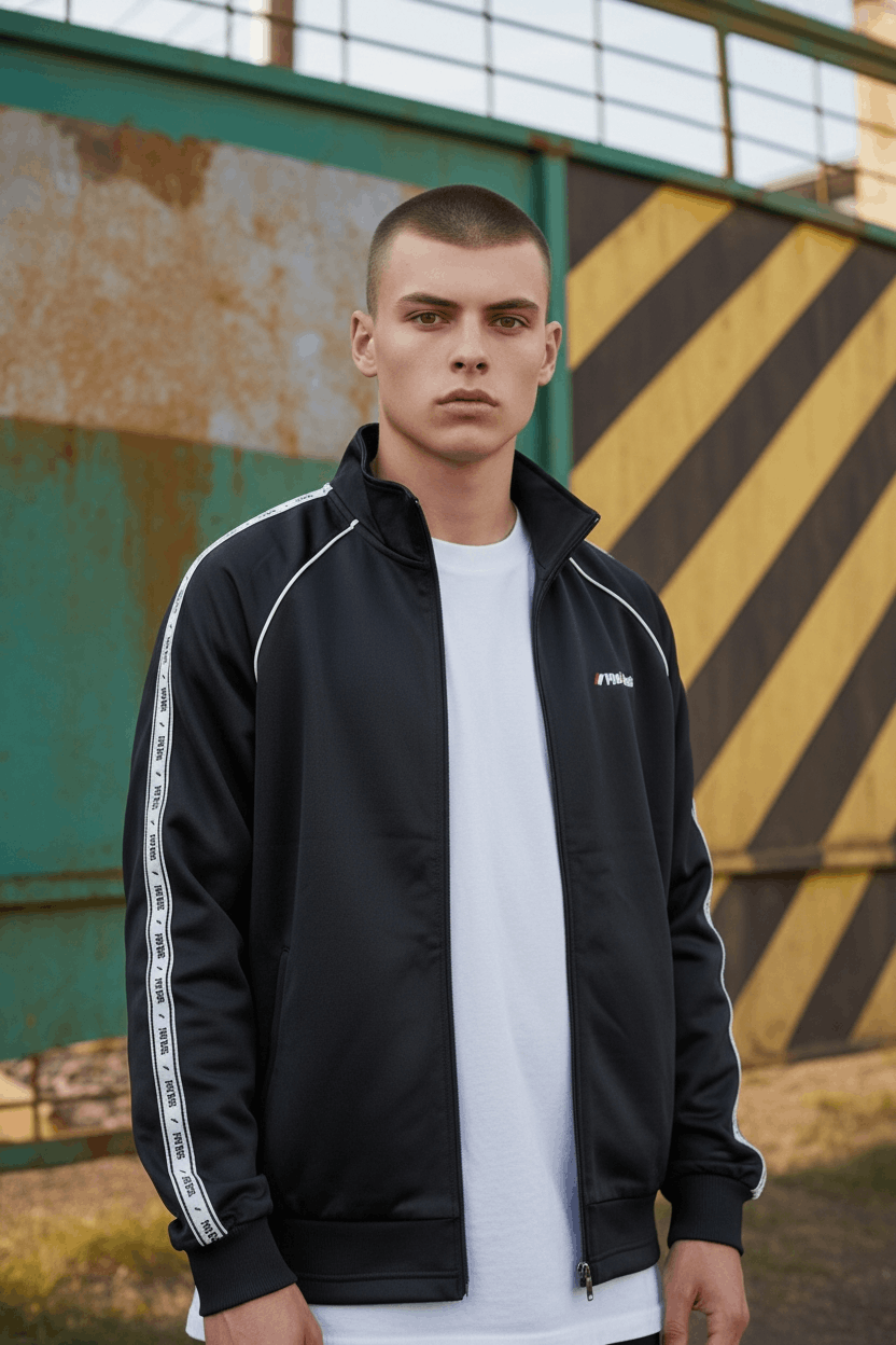 Pro-Keds PRO-KEDS Sidetape Sportswear Training Tracksuit Jacket Size US L / EU 52-54 / 3 - 3 Thumbnail
