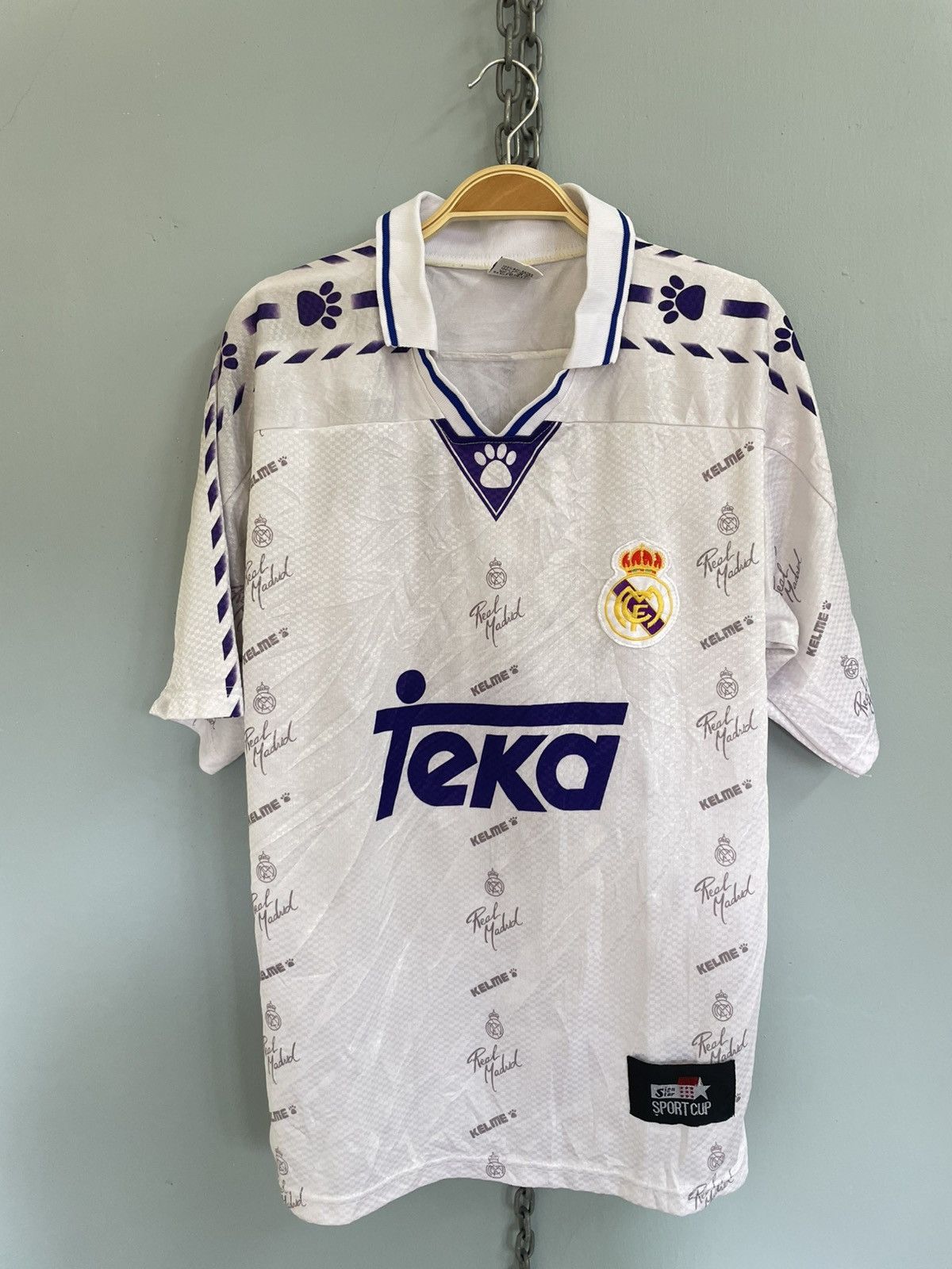 Vintage Vintage Real Madrid bootleg jersey Sign Star brand Size US M / EU 48-50 / 2 - 1 Thumbnail