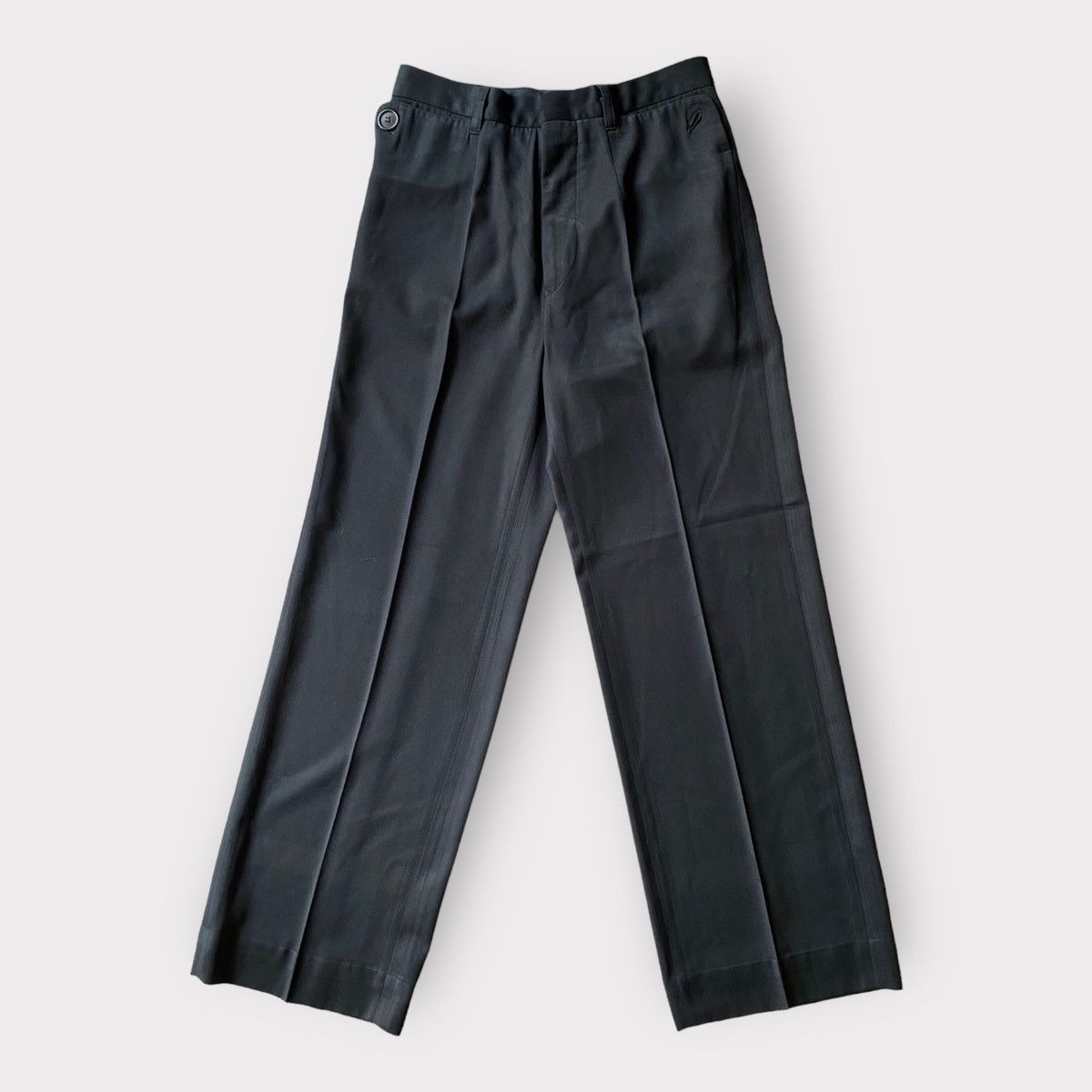 Dirk Bikkembergs Vintage Dirk Bikemberg Black Striped Trousers Size US 30 / EU 46 - 4 Thumbnail