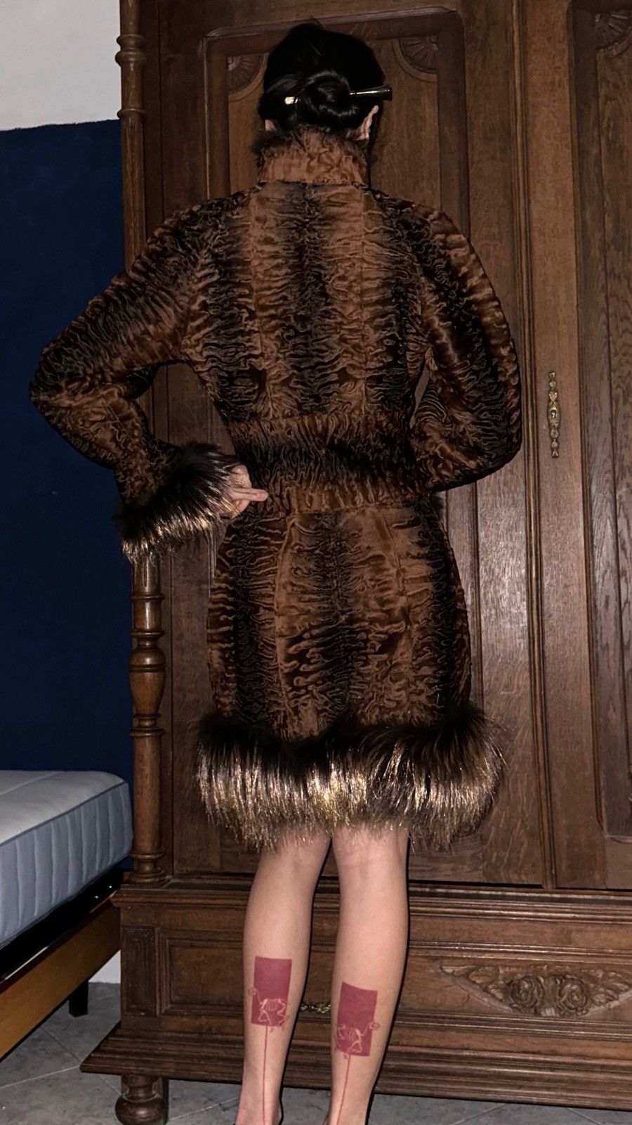 Fendi FENDI reversible Kalgan lamb shearling fur coat size 40 Size S / US 4 / IT 40 - 6 Thumbnail