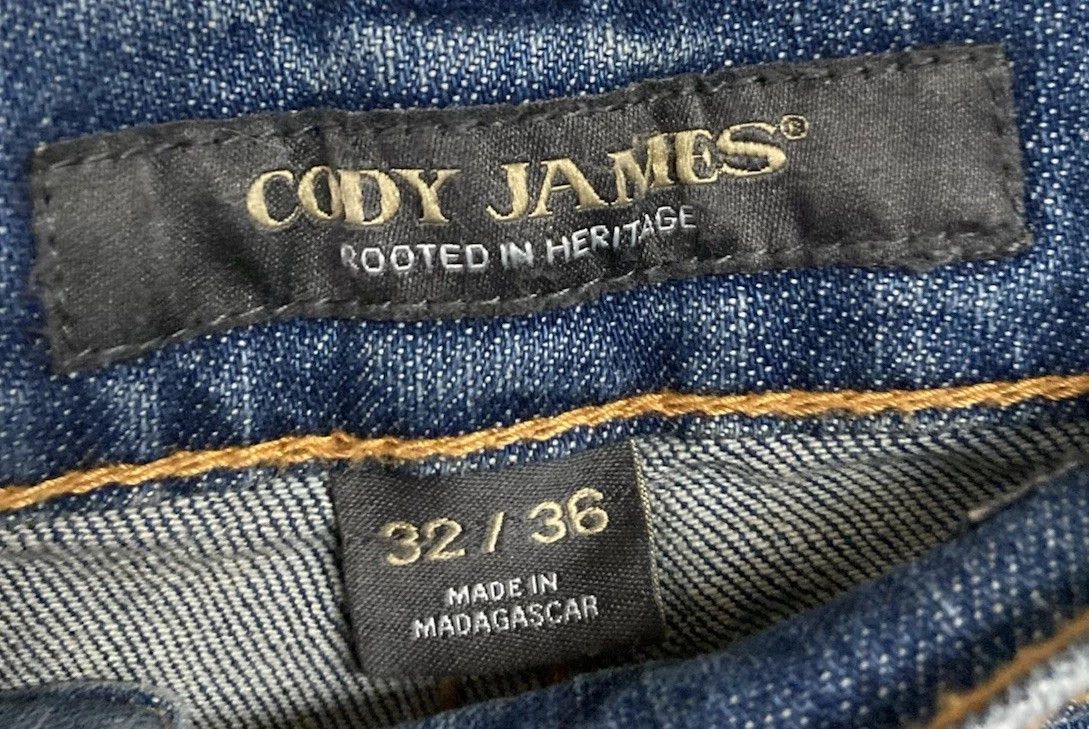 Cody James Cody James Slim Straight Jeans Jackson Dark Wash Size 32x36 Size US 32 / EU 48 - 2 Thumbnail