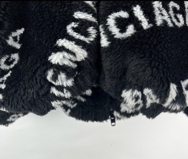 Balenciaga Balenciaga black and white bullet screen full logo teddy ja Size US XS / EU 42 / 0 - 4 Thumbnail