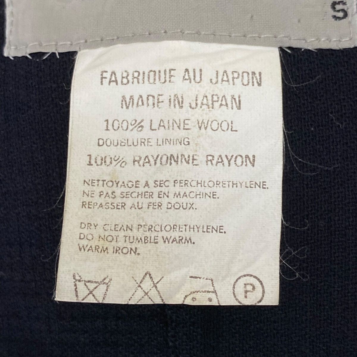 Yohji Yamamoto Vintage Yohji Yamamoto Signature Wide Collar Coat Jacket Size S / US 4 / IT 40 - 15 Thumbnail