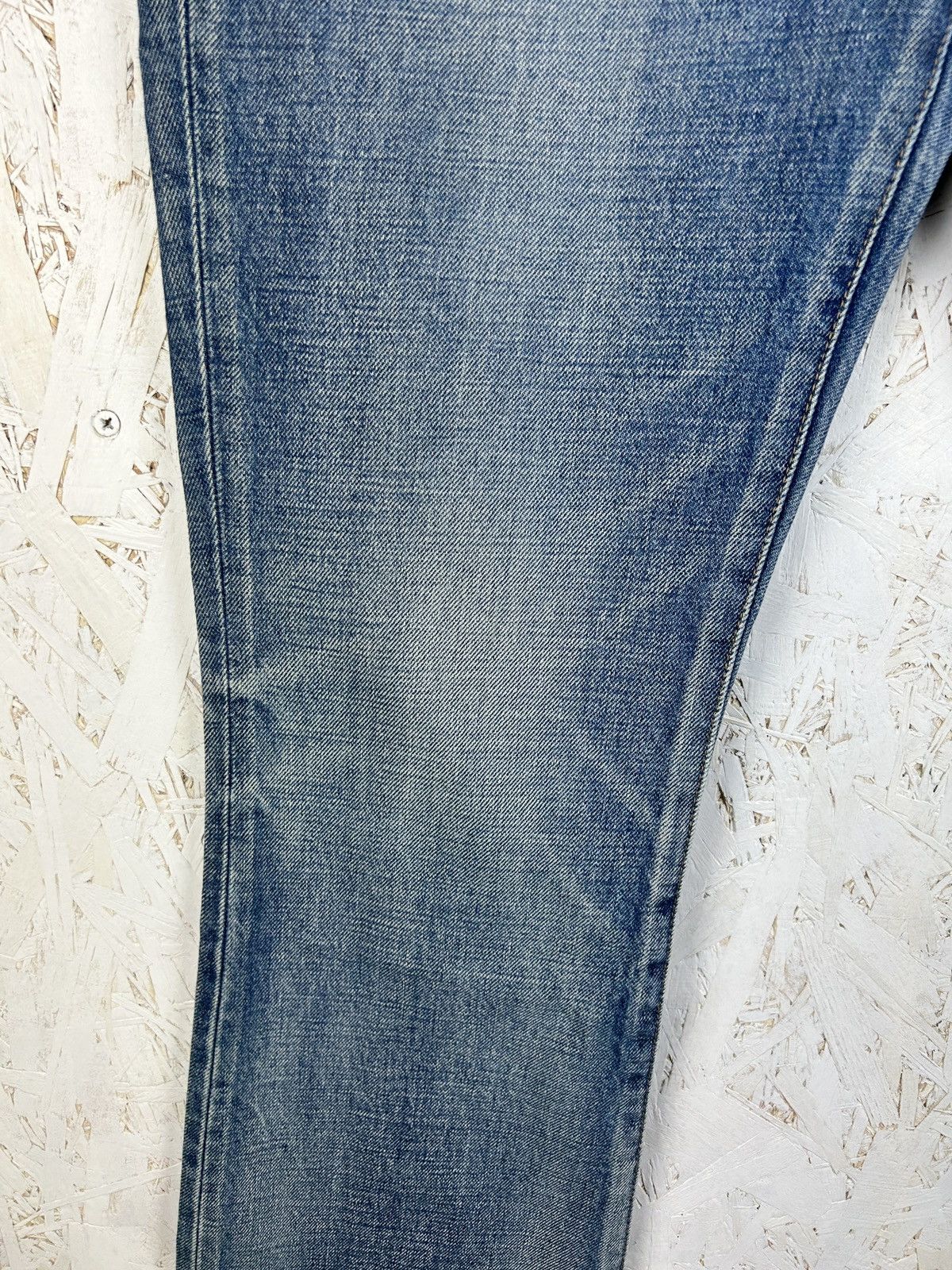Celine Celine Hedi Gold Triomphe Union Wash Bootcut Denim Jeans Size 28" / US 6 / IT 42 - 2 Thumbnail